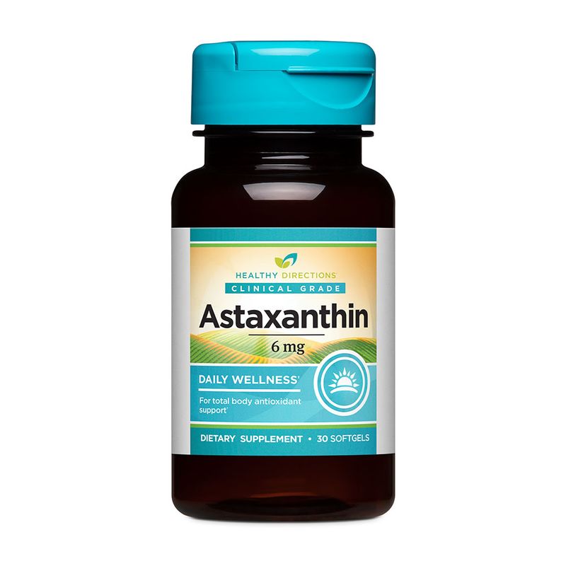 Astaxanthin and overall wellness
