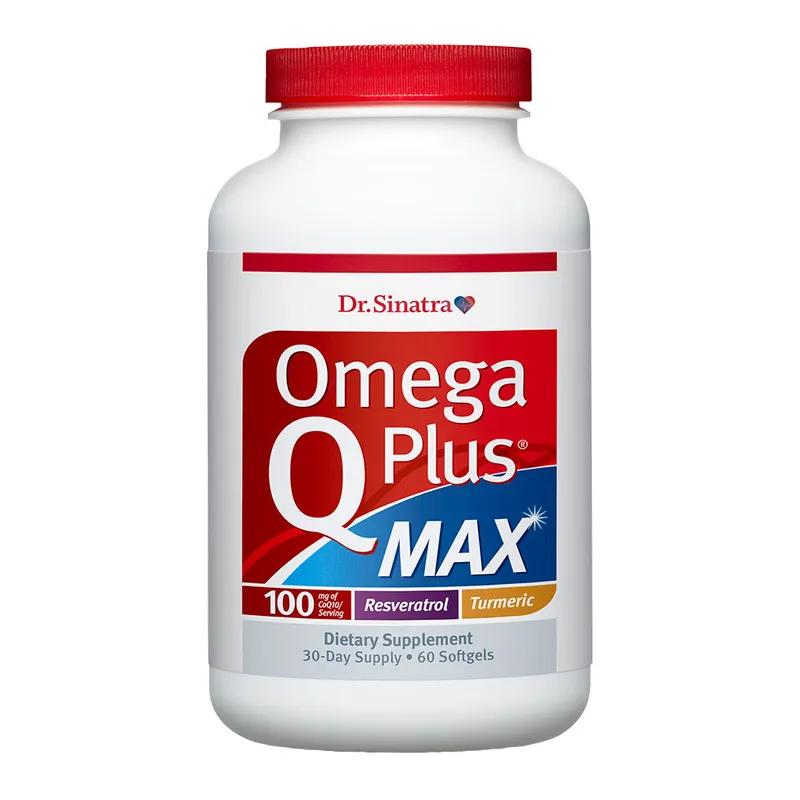 ビタミン Omega-Q Omega Q Plus MAX - Dr. Sinatra | Healthy Directions