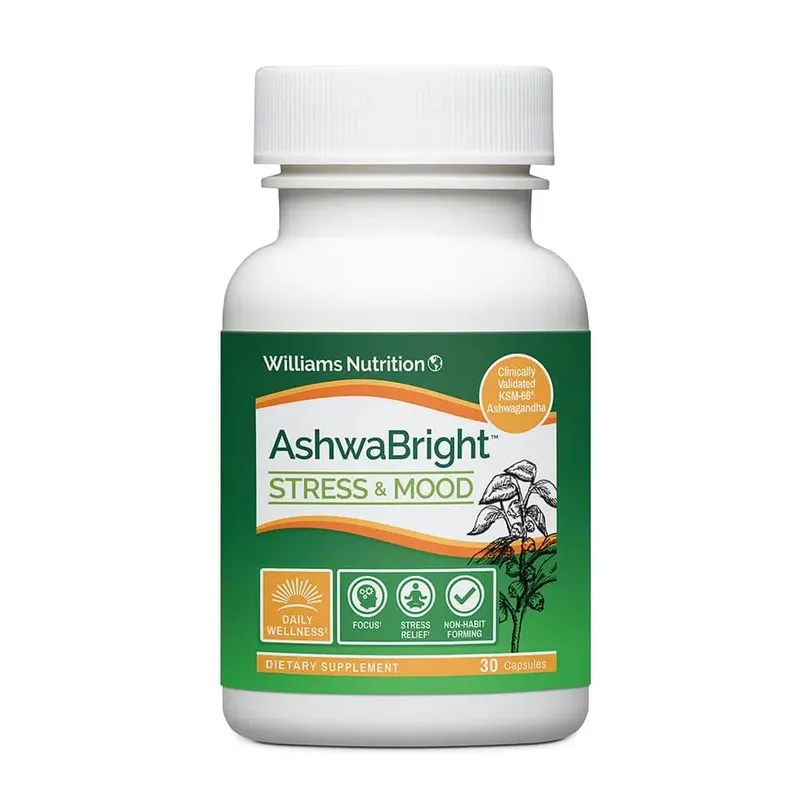AshwaBright Stress & Mood - Williams Nutrition | Healthy