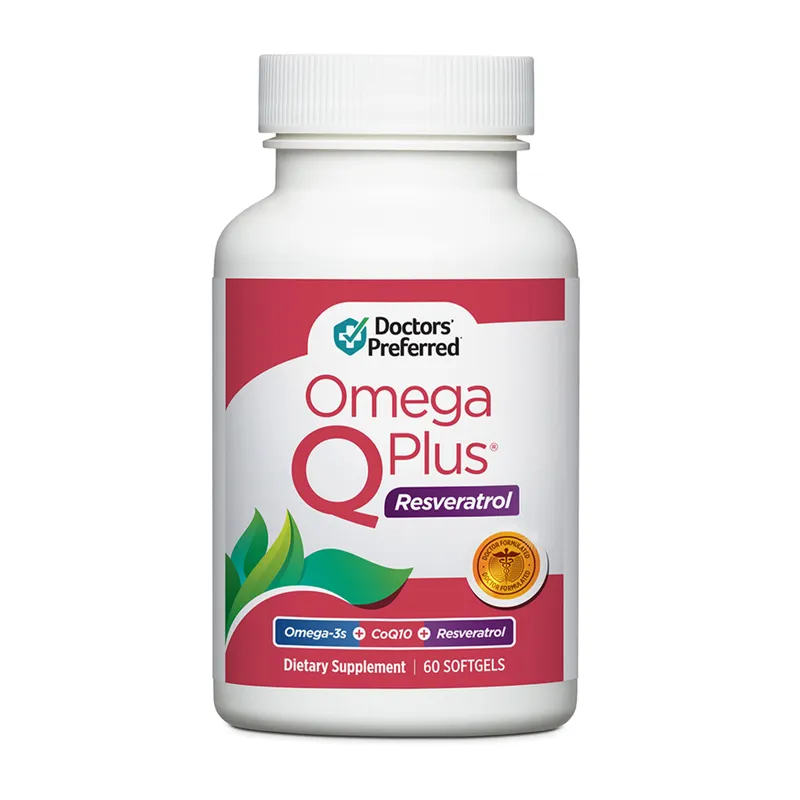 Omega Q Plus Resveratrol - Doctors' Preferred | Healthy Directions