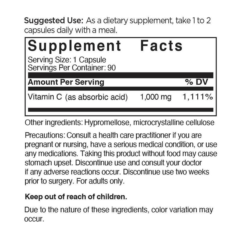 Vitamin C 1000 Mg Healthy Directions